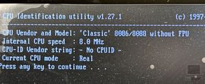 Amstrad PC2086, photograph 8 of 17