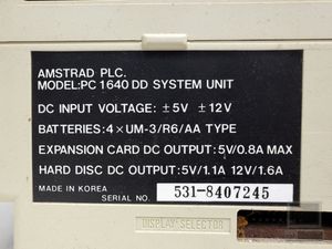 Amstrad PC1640, photograph 4 of 4