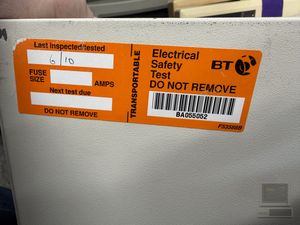 Just noticed this is ex-BT.