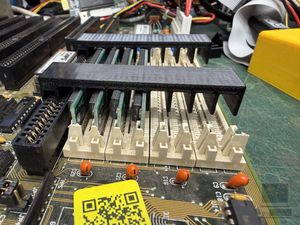 Printed SIMM clips to counter broken slots, photograph 2 of 3
