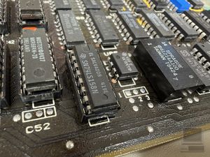 Repaired and upgraded to 640KiB, photograph 3 of 5