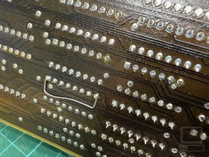 Repaired and upgraded to 640KiB, photograph 5 of 5
