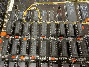 Repaired and upgraded to 640KiB, photograph 1 of 5