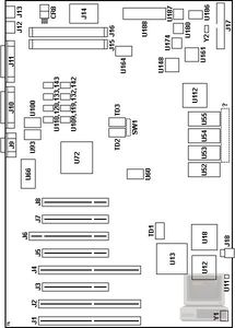 IBM PS/2 Model 80 (8580-041, 071) (Type 1 Planar)