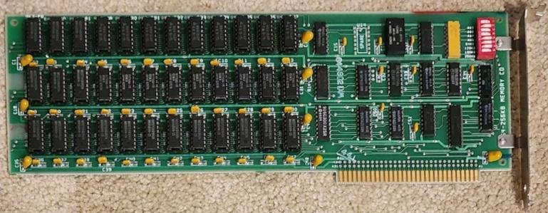 Unknown 64-256KB Memory Cd