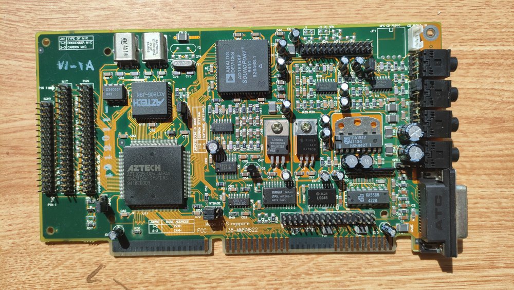 Aztech Sound Galaxy Pro 16 II