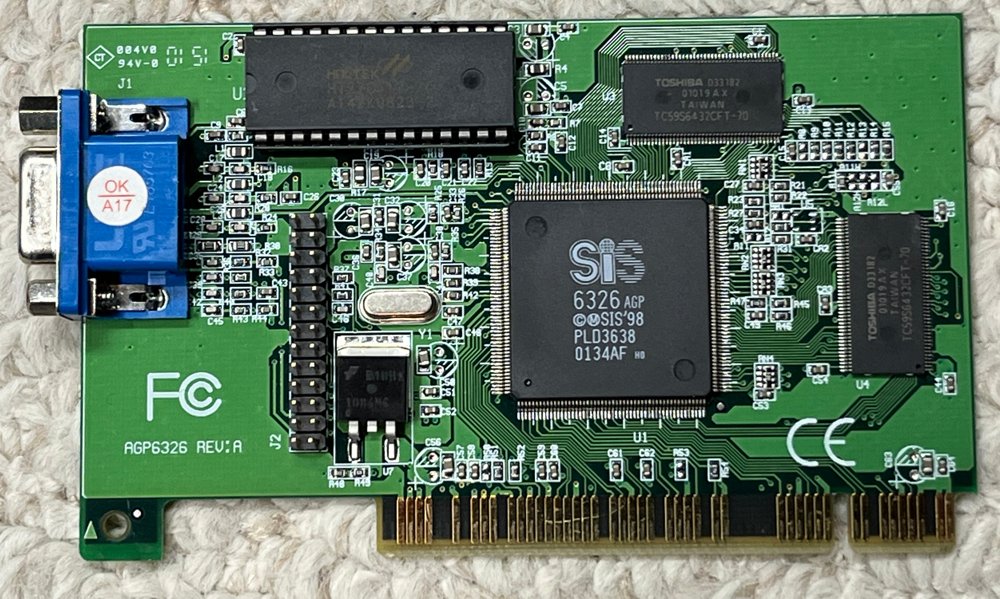 Colourful AGP6326 rev.A 8MB