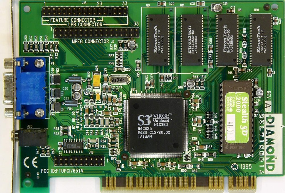 Diamond Stealth 3D 2000 PCI