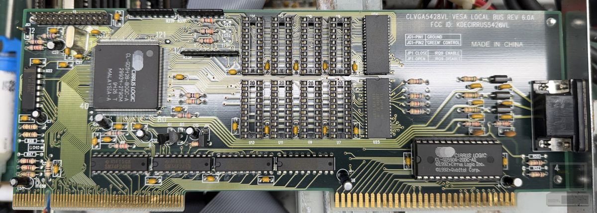 Cirrus Logic CL-GD5428, photograph 1 of 2